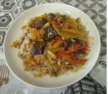 Плов из говядины