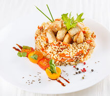 Плов с курицей