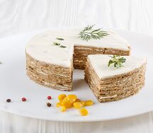 Торт из печени