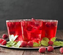 Лимонад Морозная малина