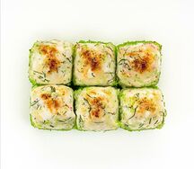 Запеченный с креветкой