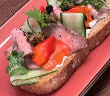 Брускетта Вителло тоннато