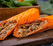 Шаурма в сырном лаваше