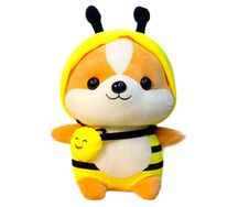 Игрушка мягкая Корги желтая