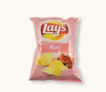 Чипсы Lays Краб