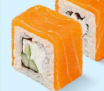 Филадельфия с лососем холодного копчения