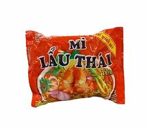 Пшеничная Лапша Mi lau thai быстрого приготовления c креветкой