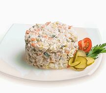 Оливье с курицей