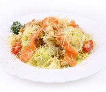 Цезарь с семгой