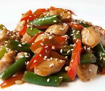 Теплый салат