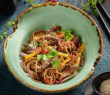 Лапша Соба с говядиной