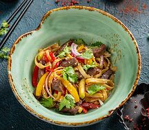 Лапша Удон с говядиной