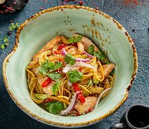 Лапша Яичная с курицей