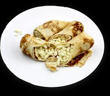 Блины с сыром