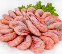 Креветки отварные к пиву