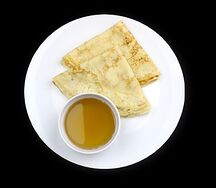 Блины с медом