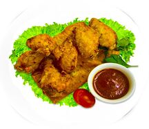 Шашлык из куриных крыльев
