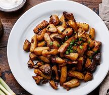 Картофель жареный с грибами