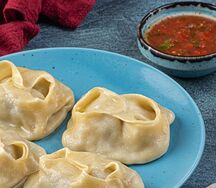 Манты Большая компания с говядиной халяль