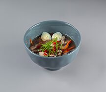 Суп с говядиной