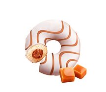 Донат карамельный