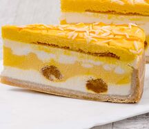 Чизкейк Манго-маракуйя