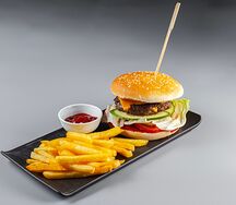 Комбо с чизбургером