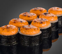 Ролл Якудза запеченный