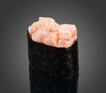 Суши окунь спайси