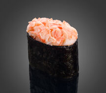 Суши креветка спайси