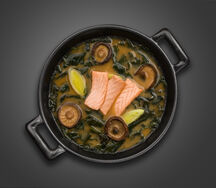 Суп Мисо с лососем