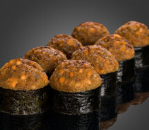 Запеченный сурими с лососем