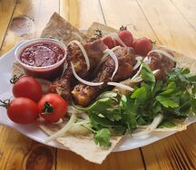 Шашлык из куриной голени