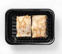 Блинчики с ветчиной и сыром