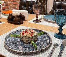 Салат Курица с грибами
