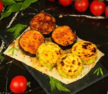 Кабачки и баклажаны на мангале