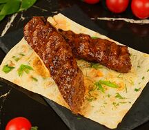 Люля-кебаб из баранины на мангале