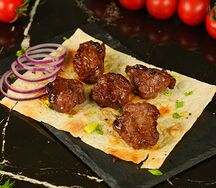 Шашлык Баранья мякоть на мангале