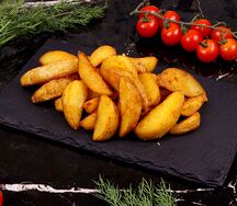 Картофель по-деревенски большой