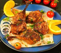 Царская утка на мангале