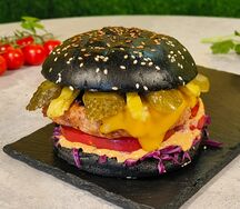 Черная мамба с телятиной