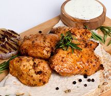 Шашлык из куриной голени