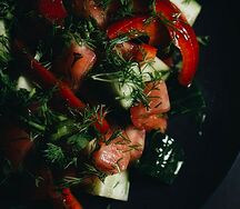 Салат из свежих овощей 