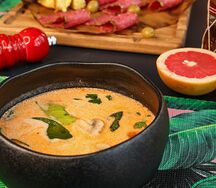 Том Ям с креветками