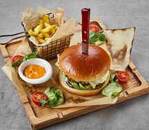 Бургер с говядиной