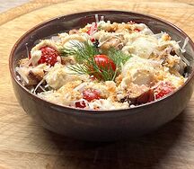 Цезарь с курицей