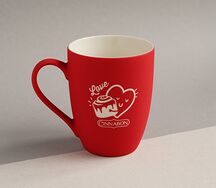 Сувенирная кружка Красная
