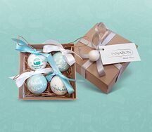 Набор новогодних шаров Синнабон