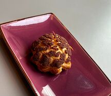 Карамельное пирожное Шу