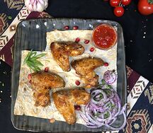 Шашлык из куриных крыльев